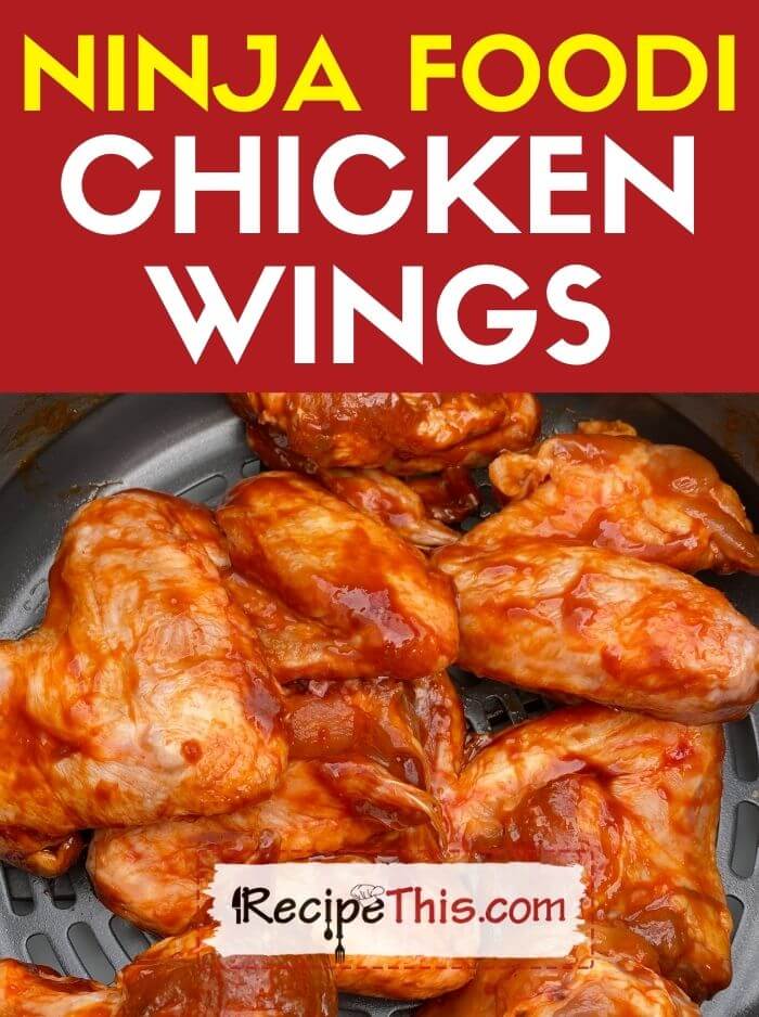 Ninja Foodi Chicken Wings - Recipe This