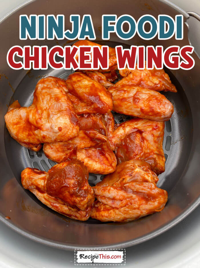 Recipe This  Ninja Foodi Frozen Chicken Wings