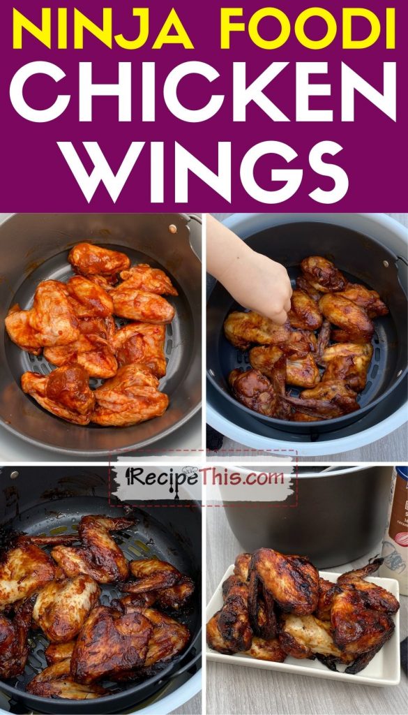 ninja foodi chicken wings step by step