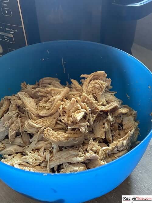 Shredded chicken best sale recipe ninja foodi