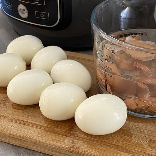 Hard Boiled Eggs (Ninja Foodi) - Boots & Hooves Homestead