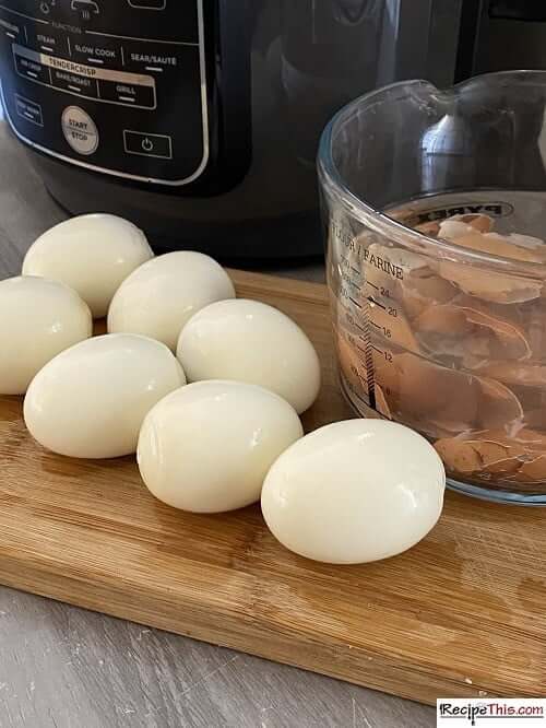 ninja foodi hard boiled eggs