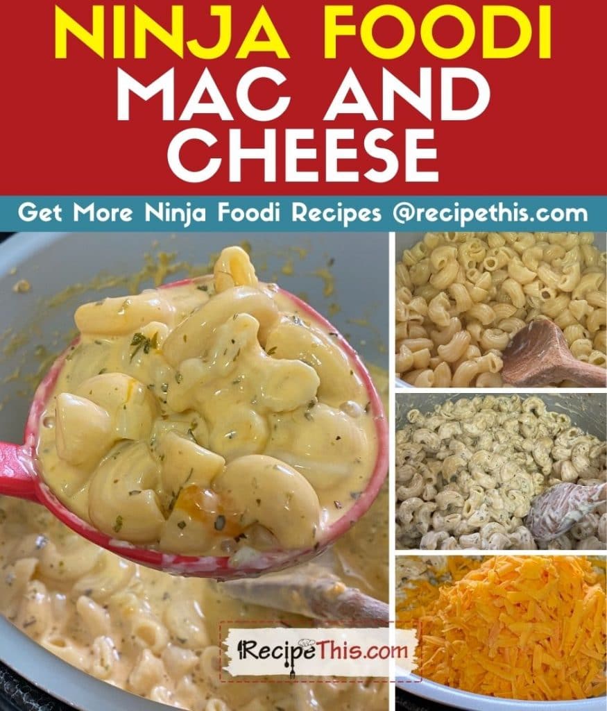 ninja foodi mac and cheese step by step