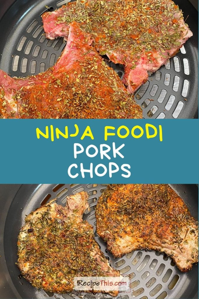 Recipe This | Ninja Foodi Pork Chops