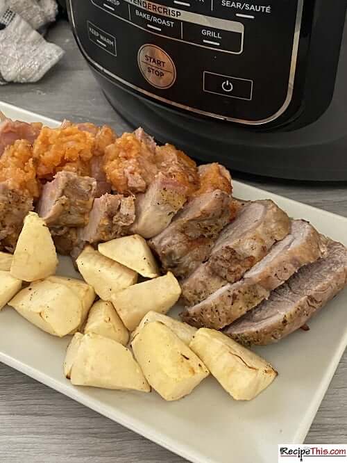 Foodi pressure discount cooker pork tenderloin