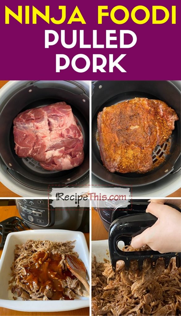 Ninja Foodi Pulled Pork Recipe This