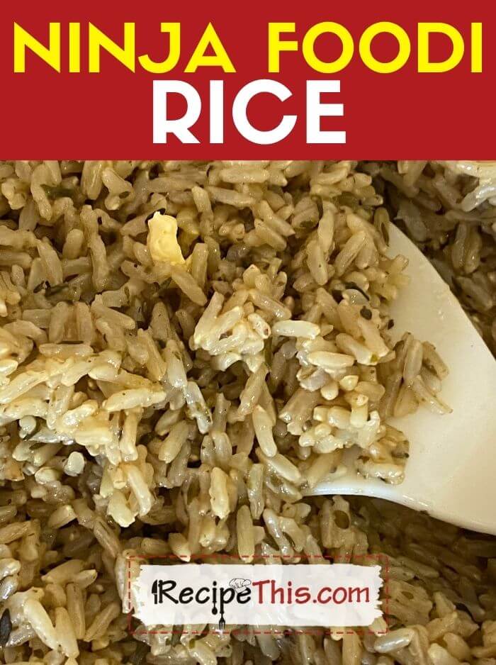 How to Cook Brown Rice in The Ninja Foodi