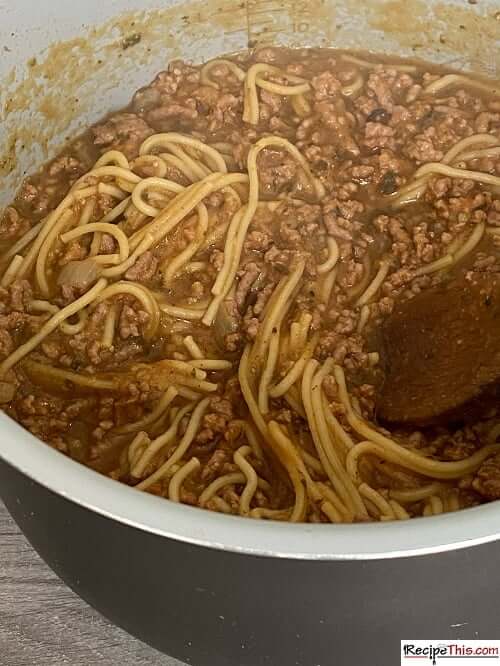 Recipe This Ninja Foodi Spaghetti Bolognese 2023   Ninja Foodi Spaghetti Soup 