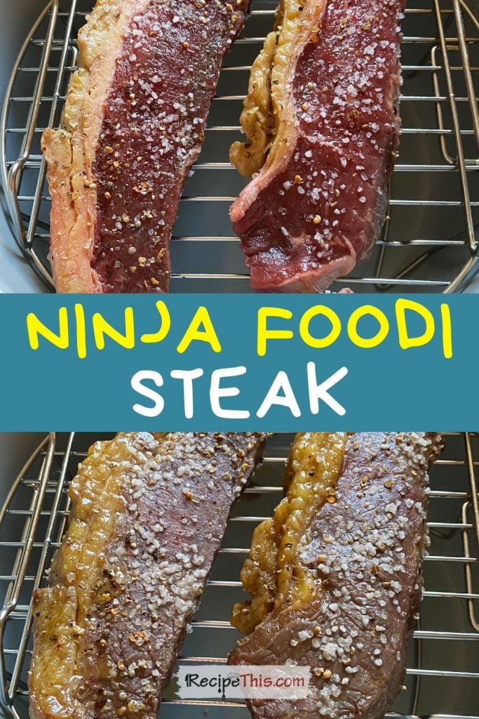 ninja foodi steak recipe