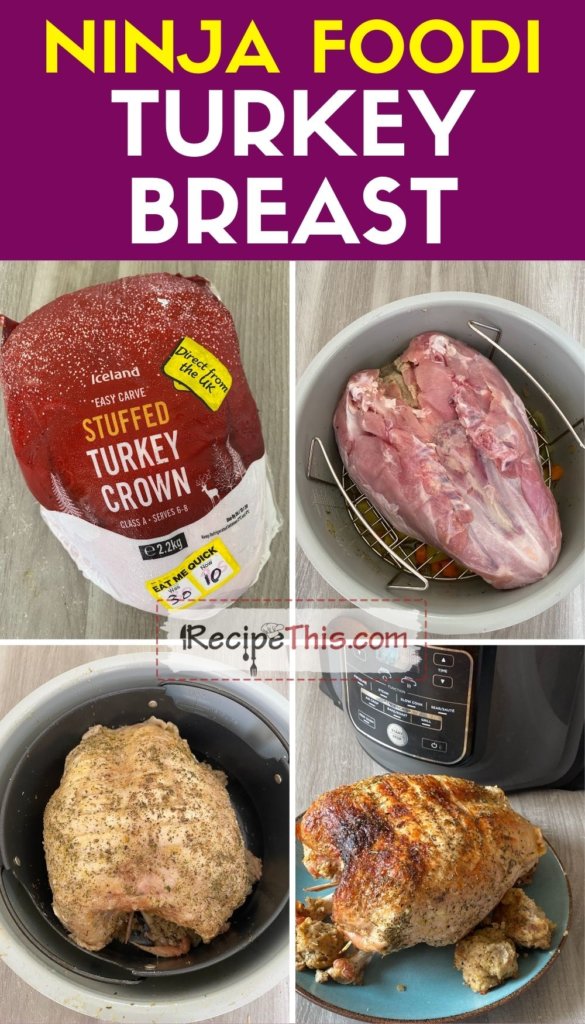 ninja foodi turkey breast step by step