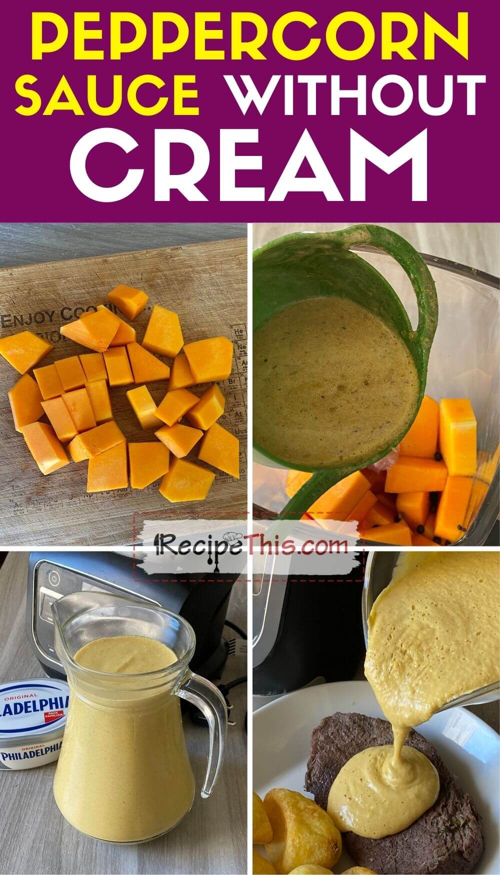 Recipe This How To Make Peppercorn Sauce Without Cream