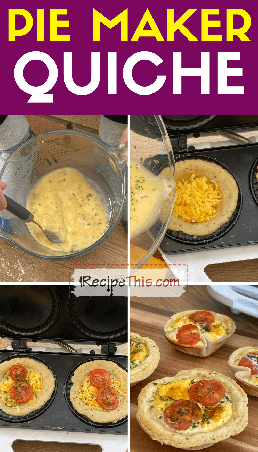 Recipe This Pie Maker Quiche