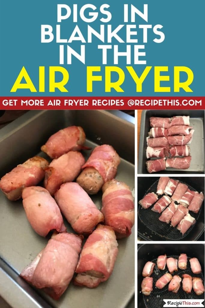 pigs in blankets in the air fryer step by step
