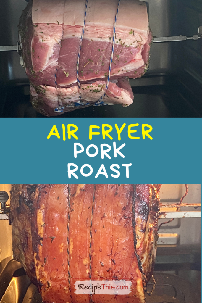 pork roast air fryer recipe
