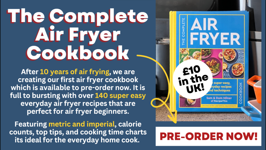 Pre Order The Complete Air Fryer Cookbook Now!