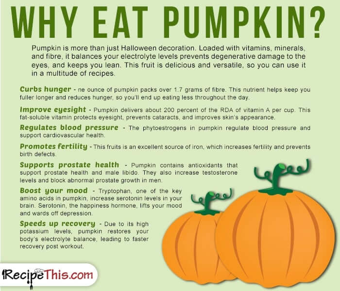 Cooking Tips Podcasts | Why Eat Pumpkin from RecipeThis.com