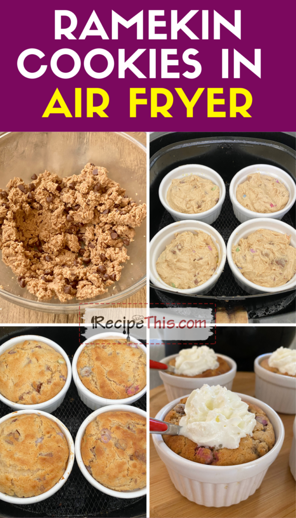 ramekin cookies in air fryer