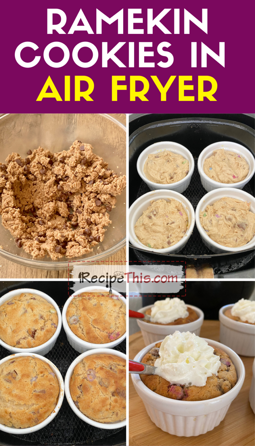 Recipe This Air Fryer Chocolate Chip Cookies