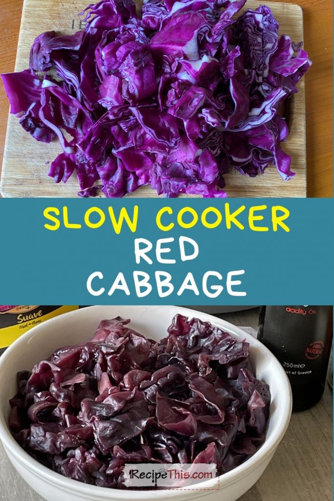 red cabbage slow cooker