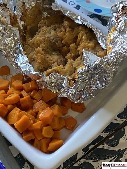 reheat air fryer meatloaf and mash