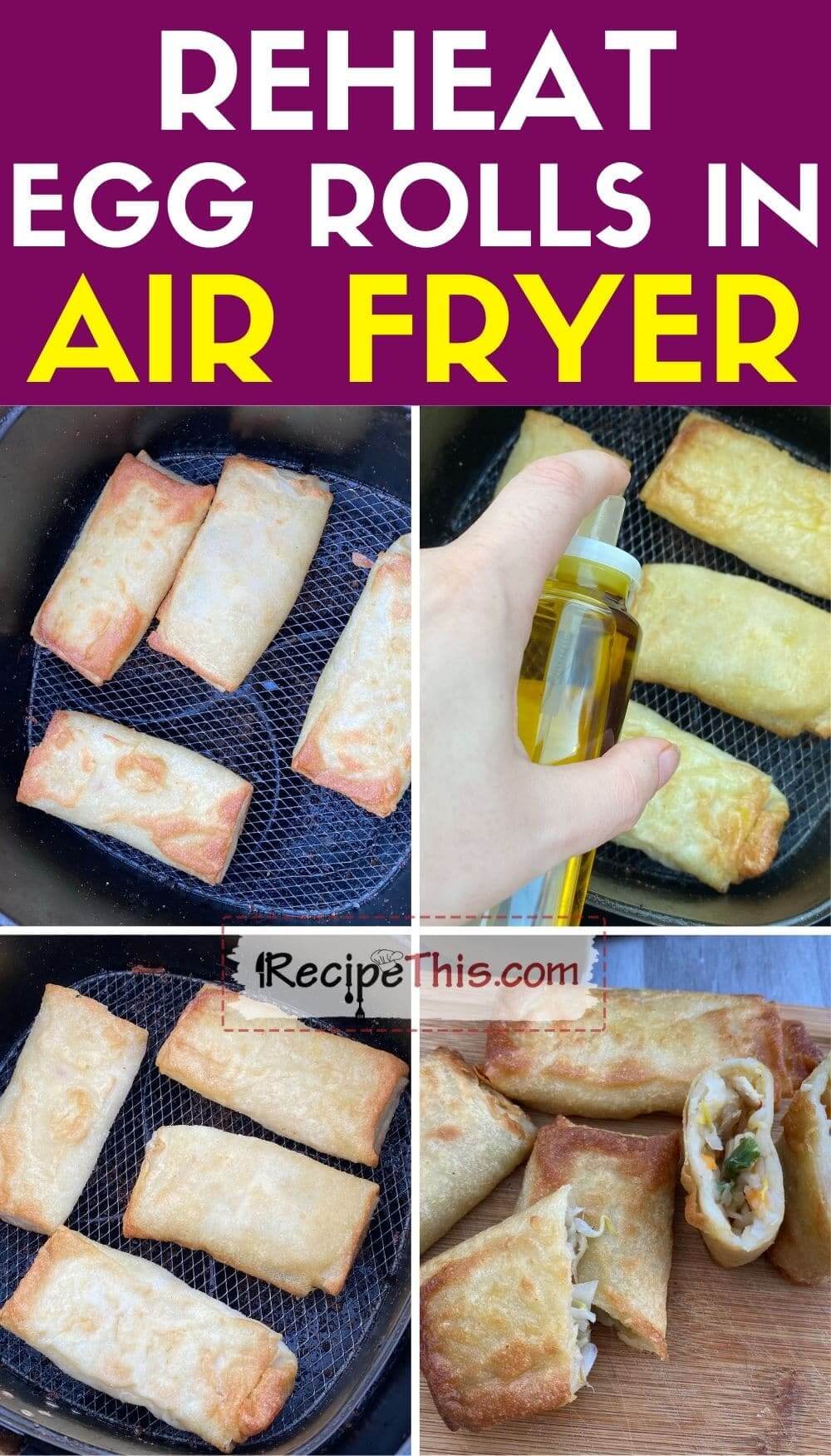 Recipe This Reheat Egg Rolls In Air Fryer