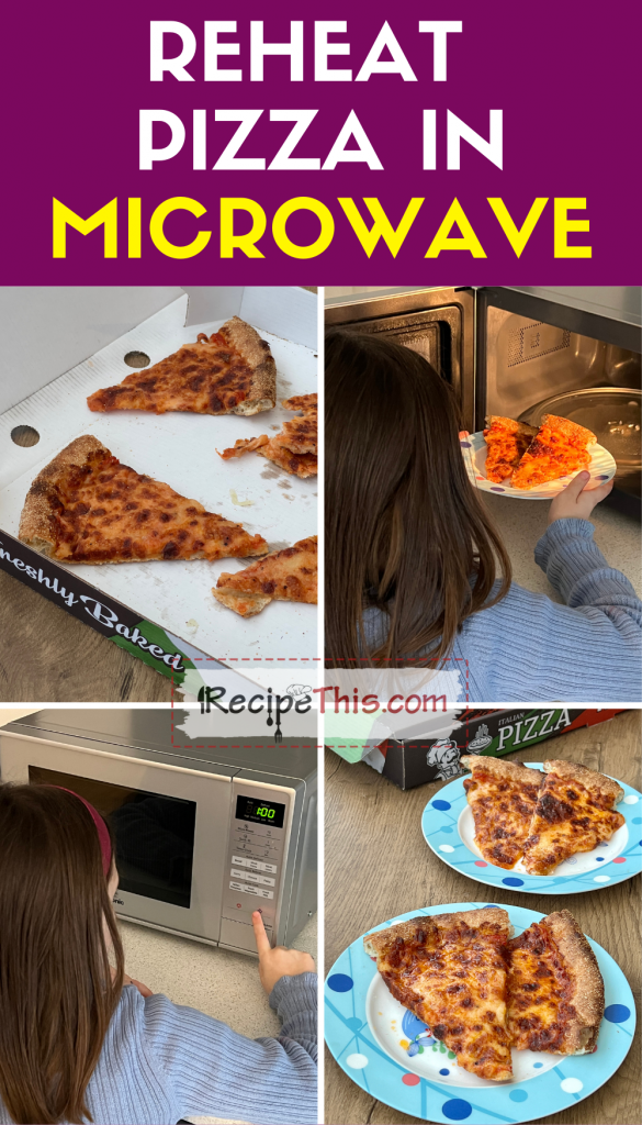 reheat pizza in microwave instructions