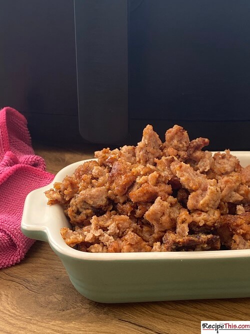 reheating stuffing in air fryer