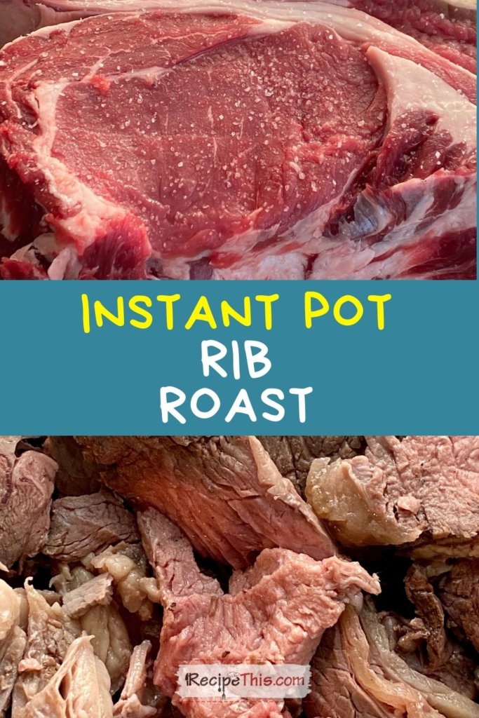 rib roast instant pot