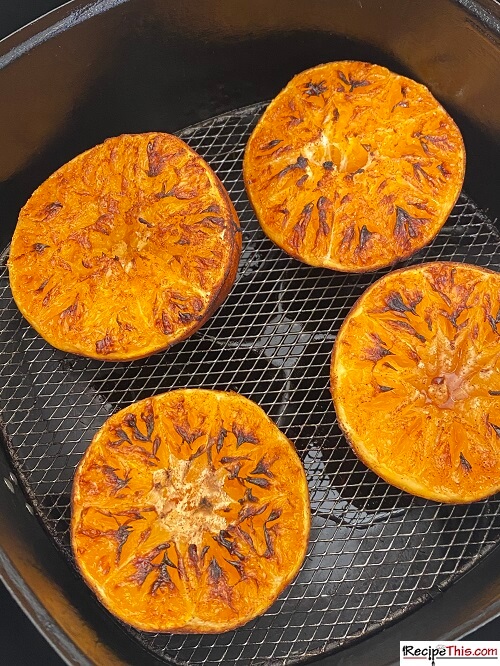 roasted oranges in the air fryer