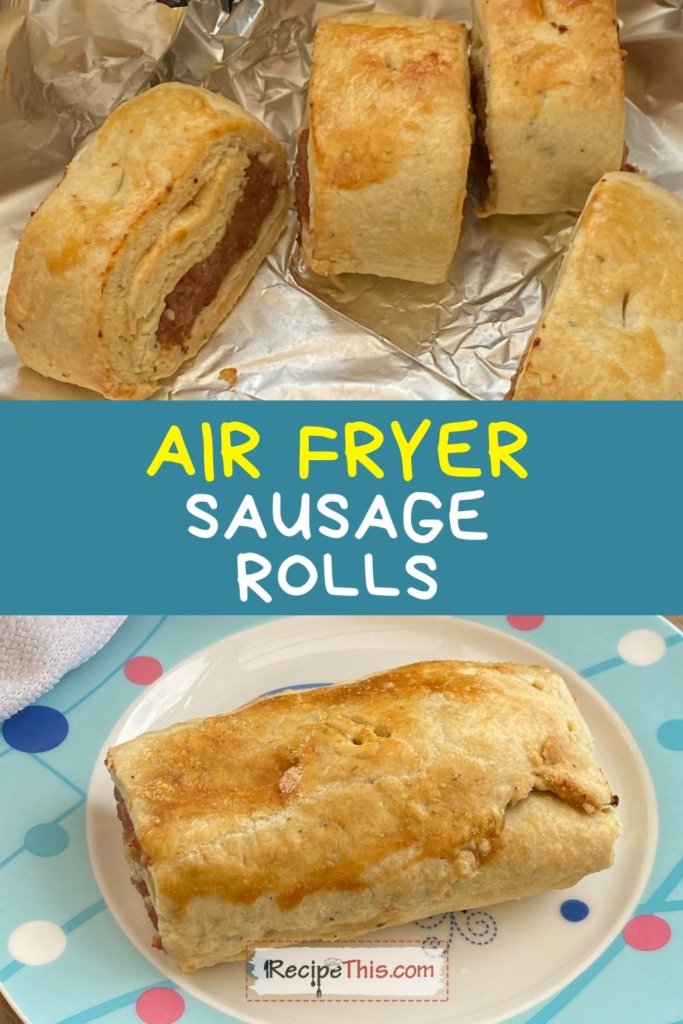 sausage rolls air fryer recipe