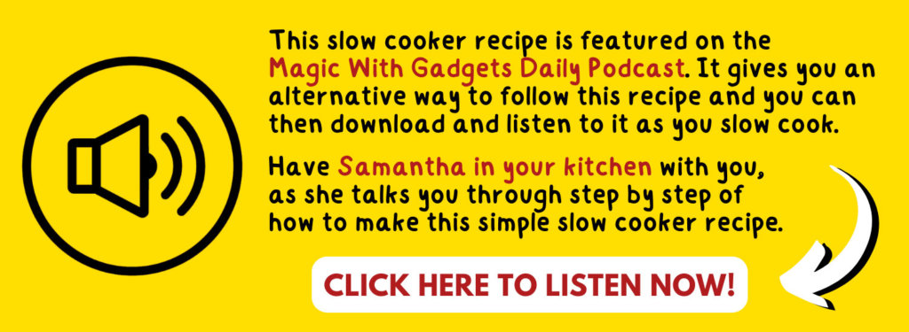 Slow Cooker Mini Podcast
