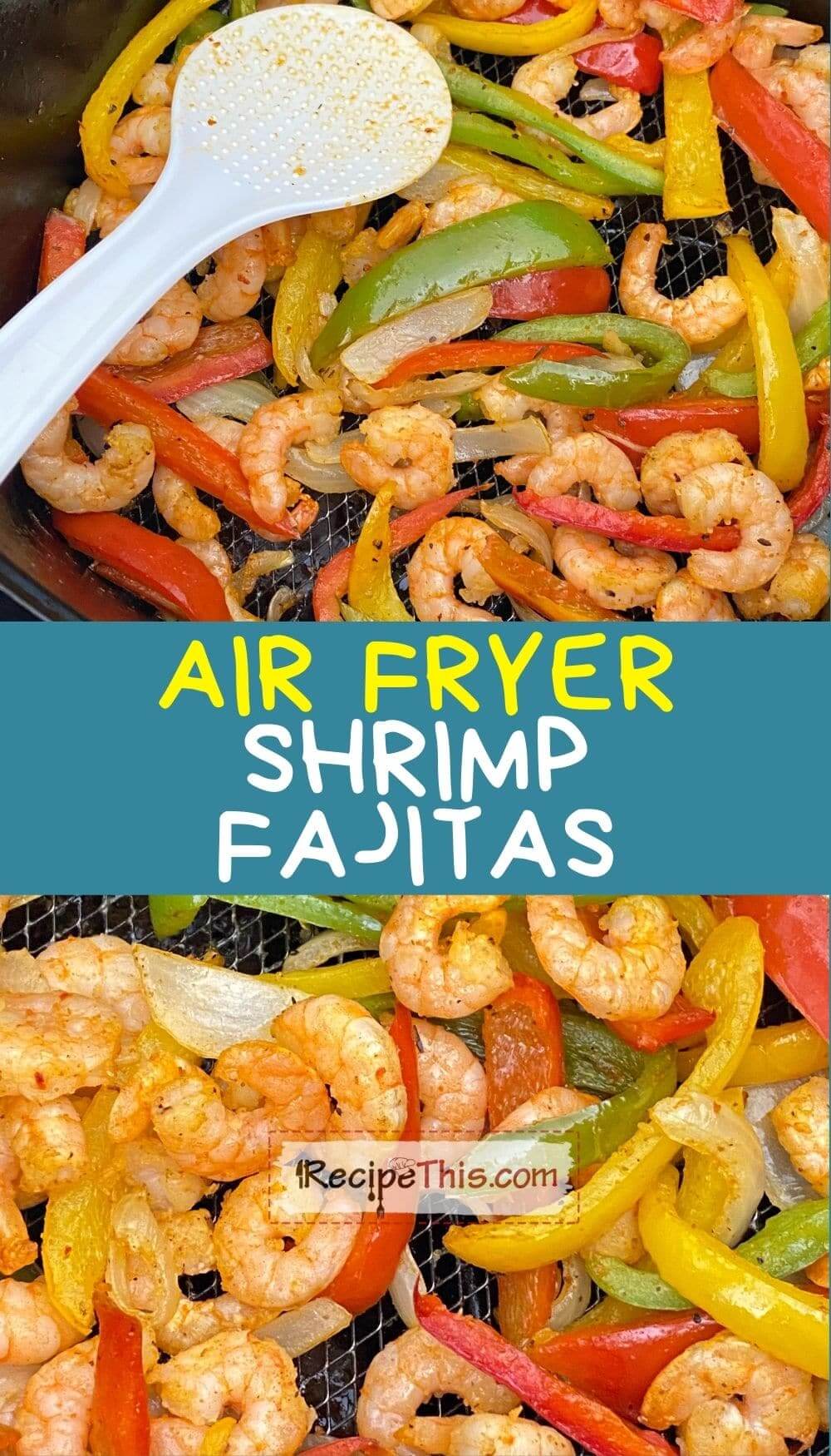 Air Fryer Shrimp Fajitas | Recipe This