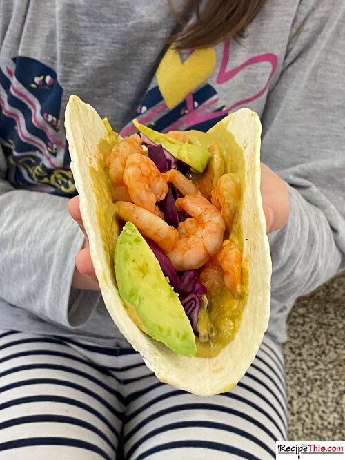 shrimp tacos in air fryer