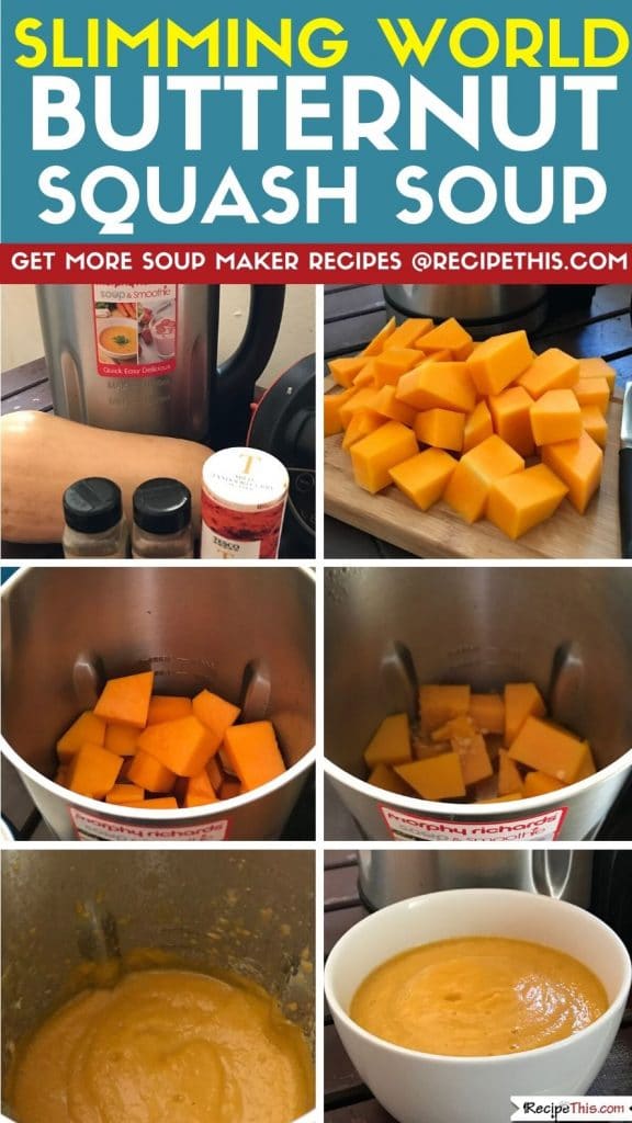 slimming world butternut squash soup step by step