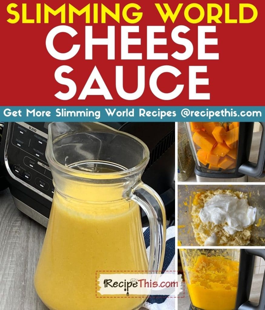 slimming world cheese sauce step by step