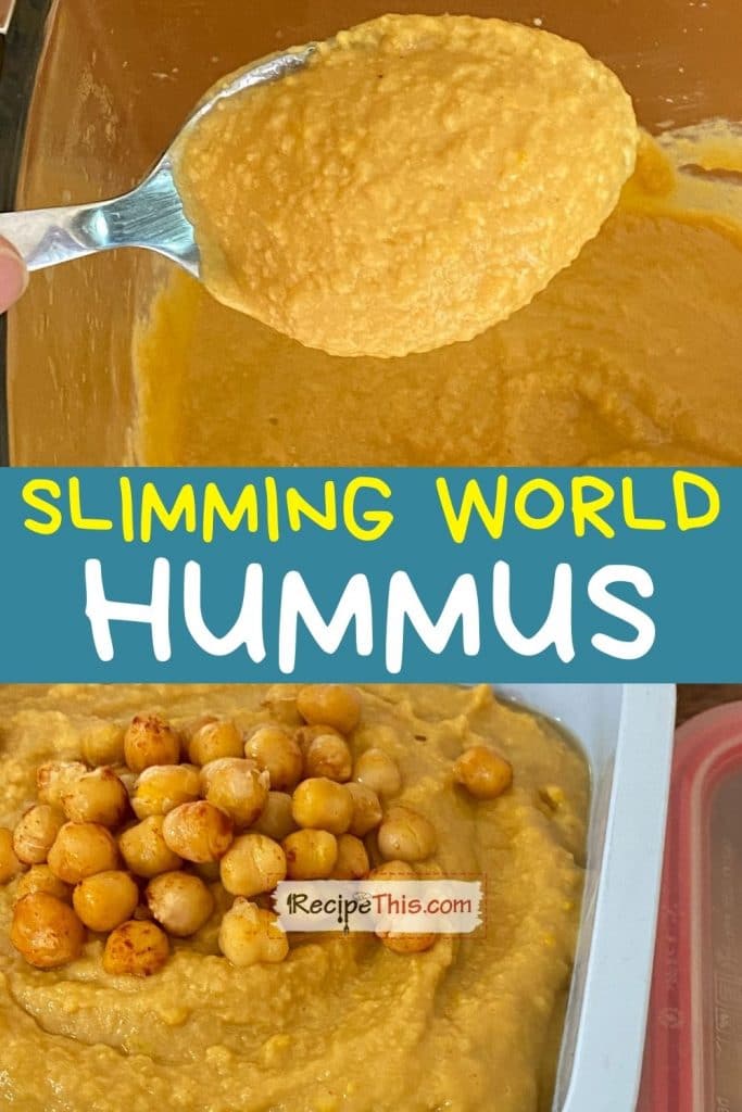 slimming world hummus recipe