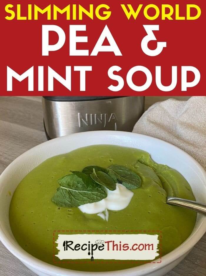 Slimming World Pea & Mint Soup
