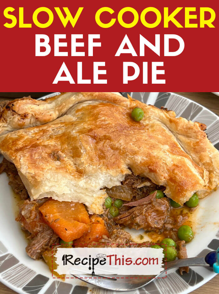 Slow Cooker Beef and Ale Pie