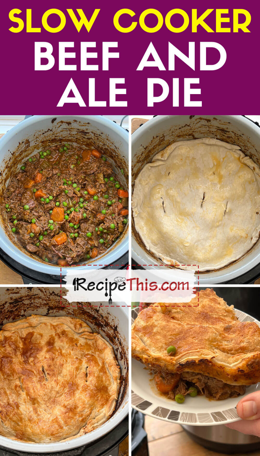 Recipe This Slow Cooker Beef And Ale Pie