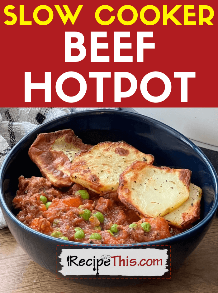 slow cooker beef hotpot recipe