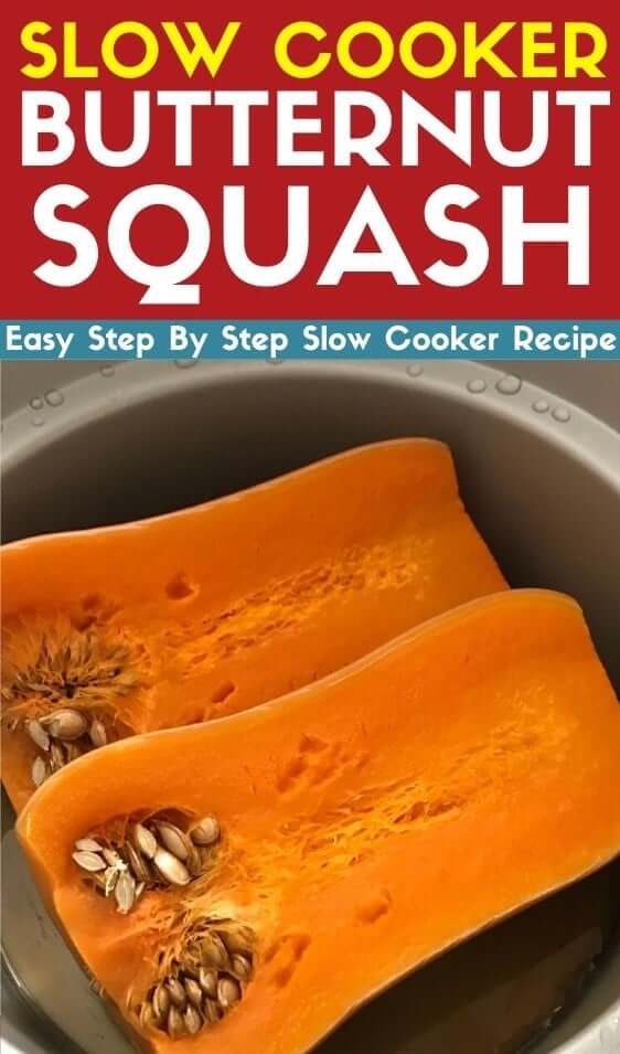 slow cooker butternut squash recipe