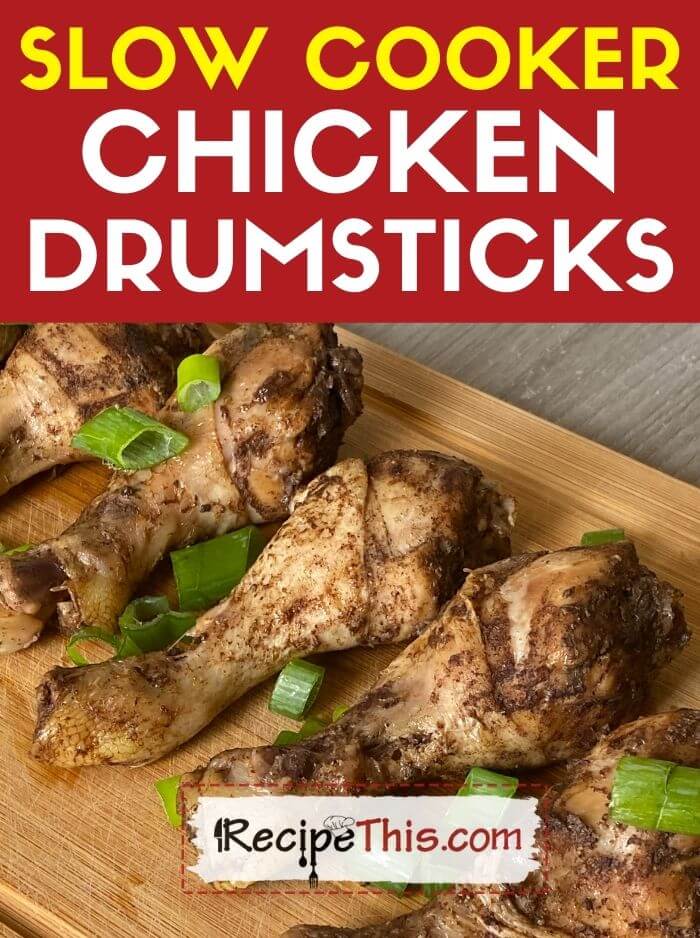 slow cooker chicken drumsticks recipe