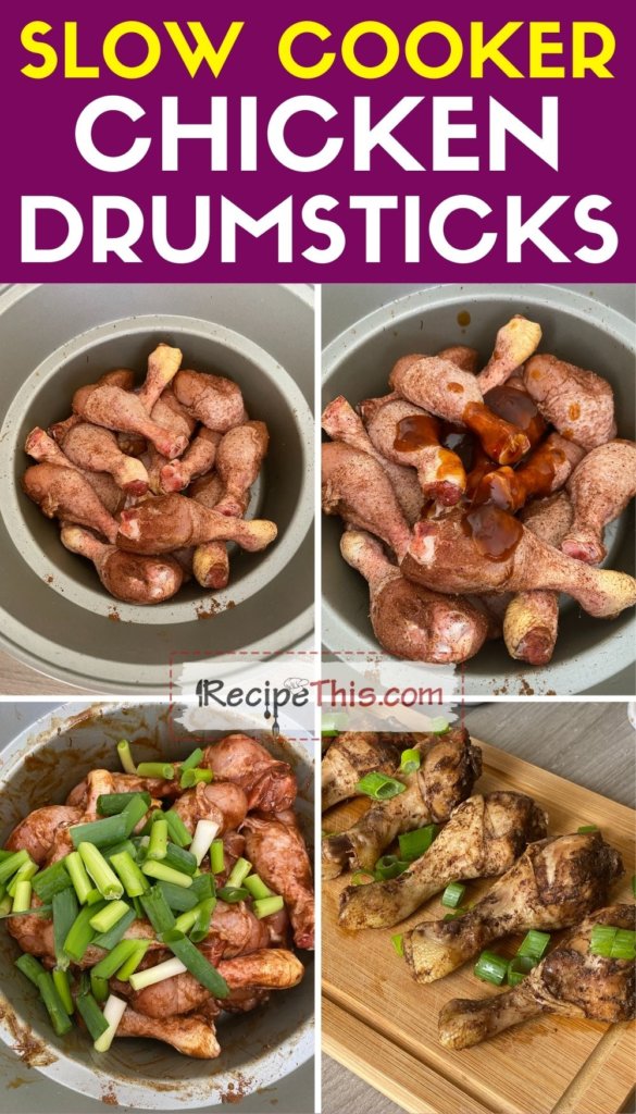 slow cooker chicken drumsticks step by step