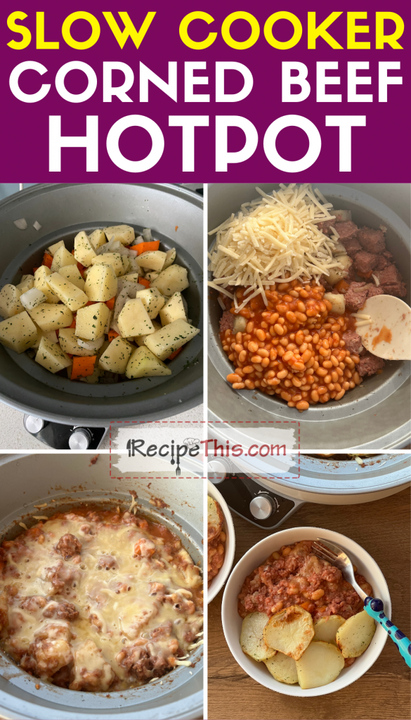 slow cooker corned beef hotpot step by step