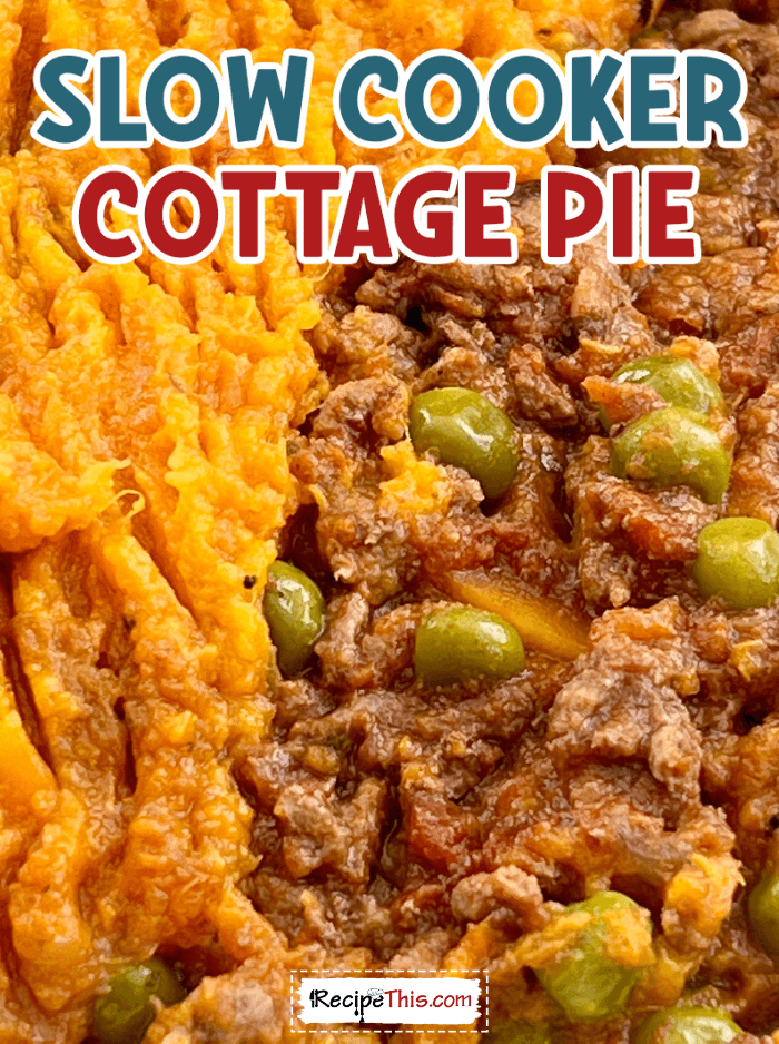 slow cooker cottage pie @ recipethis