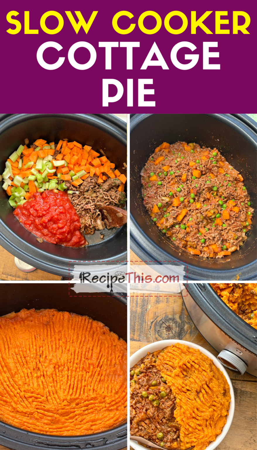 Recipe This Slow Cooker Cottage Pie