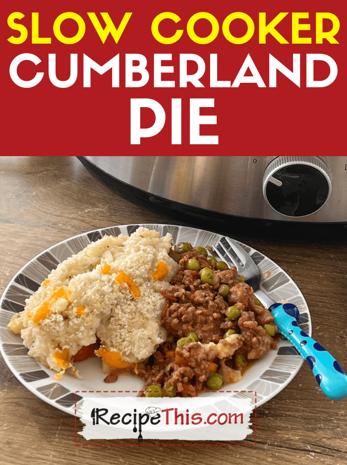 slow cooker cumberland pie recipe