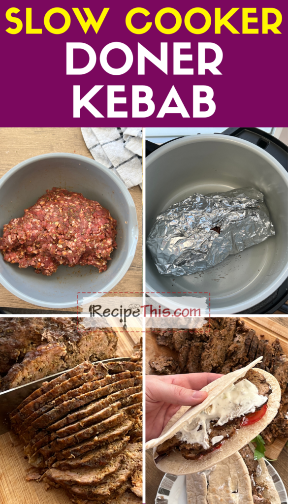 slow cooker doner kebab step by step