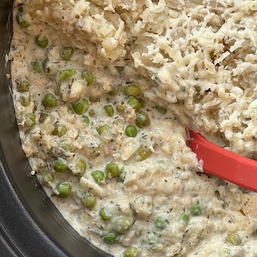 slow cooker fish pie