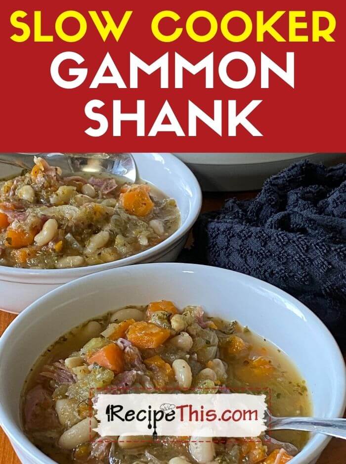 Slow Cooker Gammon Shank